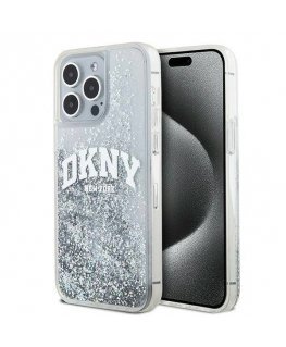 DKNY DKHCP15LLBNAET iPhone 15 Pro 6.1" biały|white hardcase Liqu