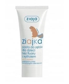 Ziaja Ziajka Xylitol Toothpaste Fluoride Free 50ml