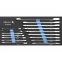 Wrench set Hogert HT7G146 6-21 mm 16 pcs. Wrench set Hogert HT7G146 6-21 mm 16 pcs.