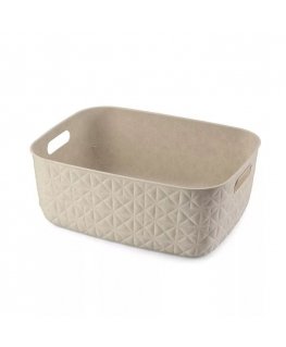 Basket Softex M 12,5L 37,9x29,2x14,3cm chalk white