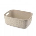 Basket Softex M 12,5L 37,9x29,2x14,3cm chalk white Basket Softex M 12,5L 37,9x29,2x14,3cm chalk white