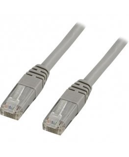 Deltaco TP-611 tinklo kabelis Pilka 1,5 m Cat6 U/UTP (UTP)