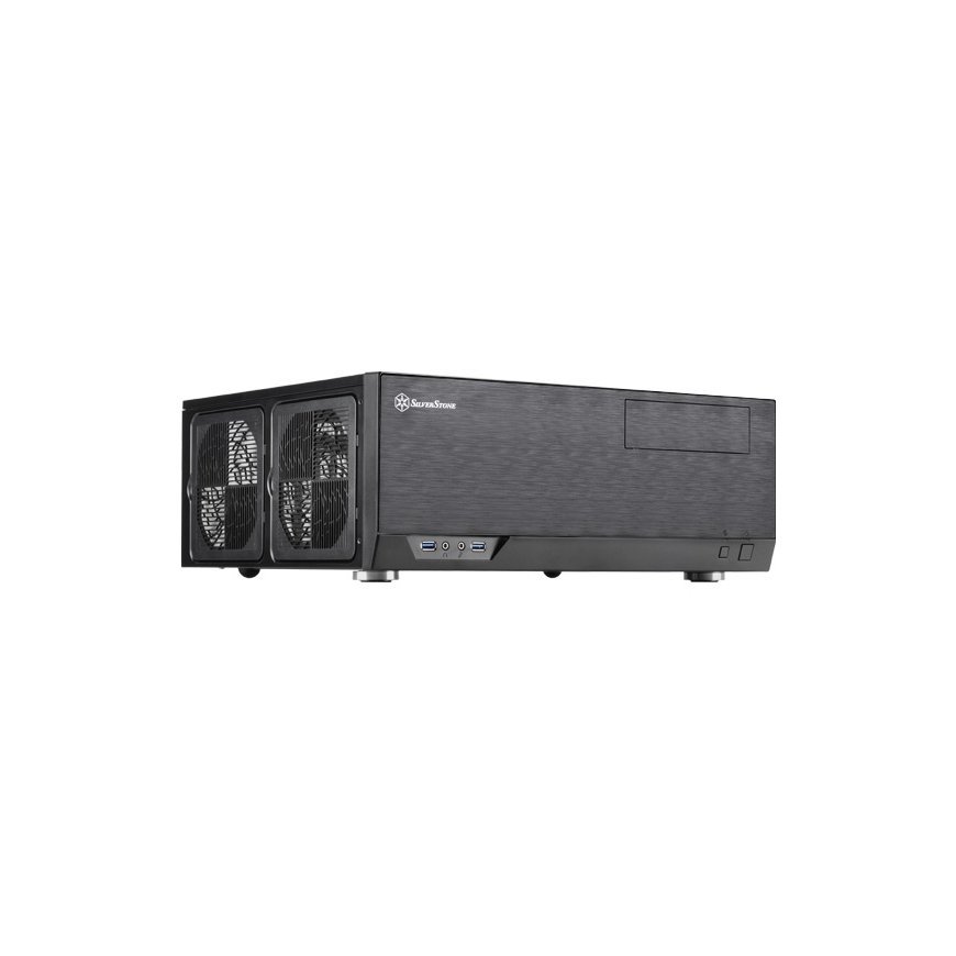 Silverstone Grandia GD09 Desktops Melns – 2