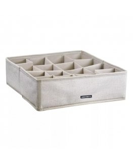 Box with sections 30,5x30,5x10cm Linette