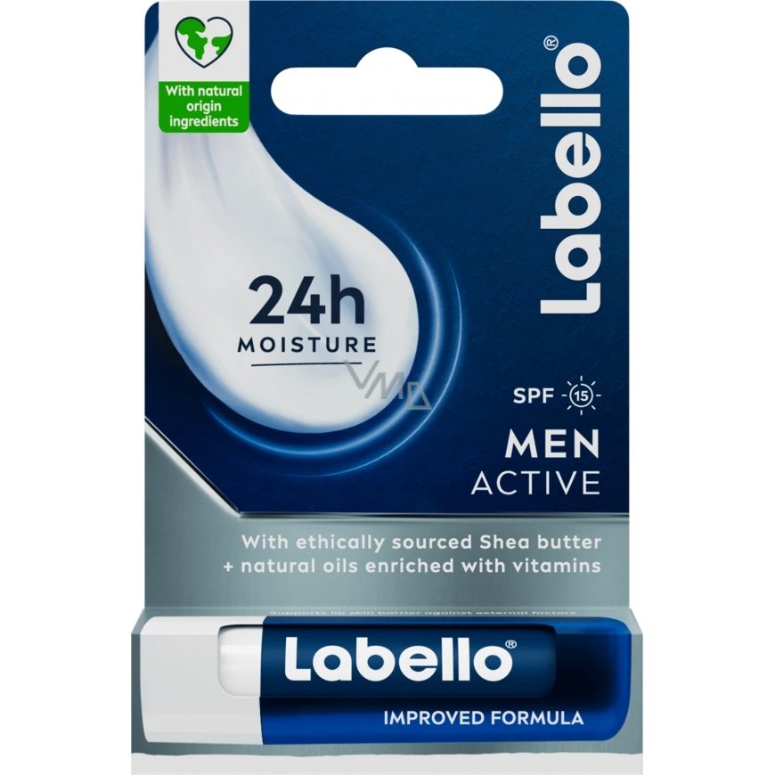 Men Active 24h Moisture Lip Balm