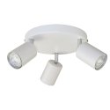 Hanging lamp Orno RINO wall lamp, power max. 3x50W, GU10, IP20, white