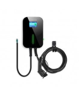 Extralink Electric car charger BS20-BC-22kW-APP Type 2 32A 22kW 3 phase, LCD screen, APP, 6,1m