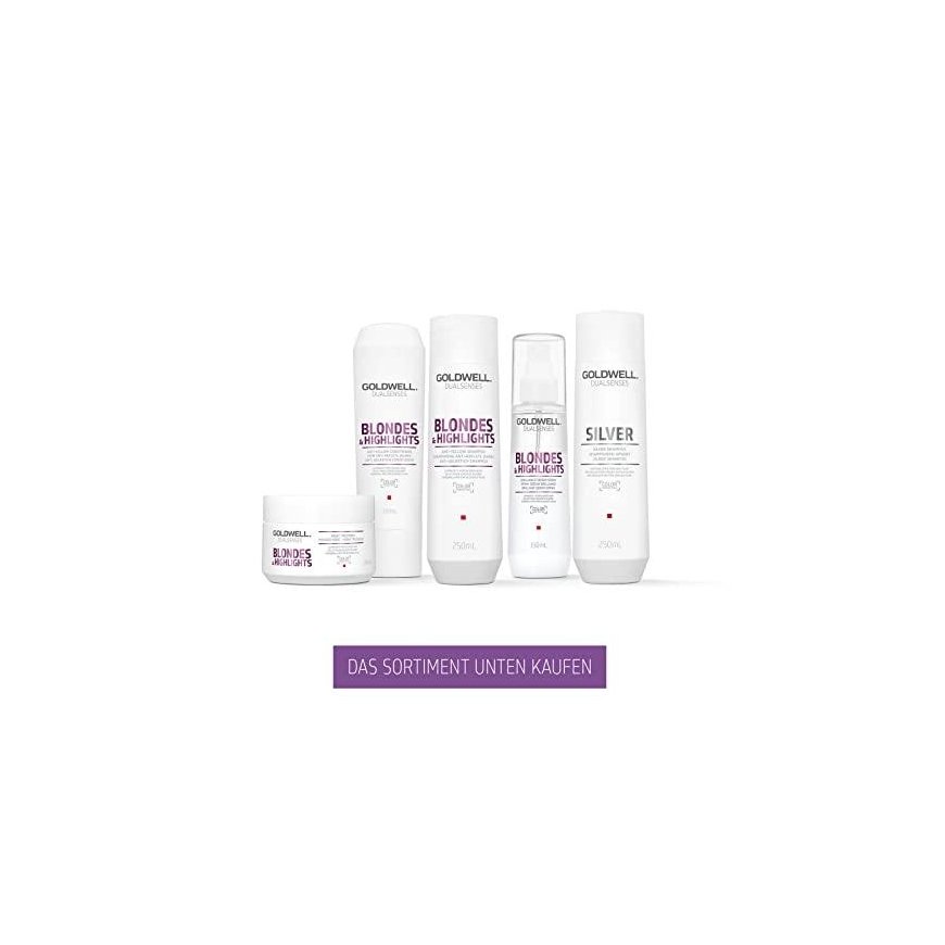 Lightened hair shampoo Goldwell Blondes&HighLights Anti-Yellow Shampoo 250ml – 5