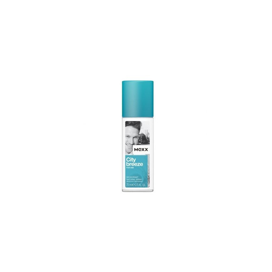 Mexx City Breeze For Him Deodorant in glass 75 ml (man)