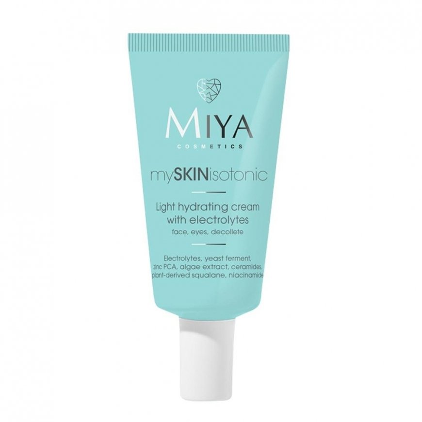 Miya Cosmetics mySKINisotoninis lengvas drėkinamasis kremas su elektrolitais 40ml