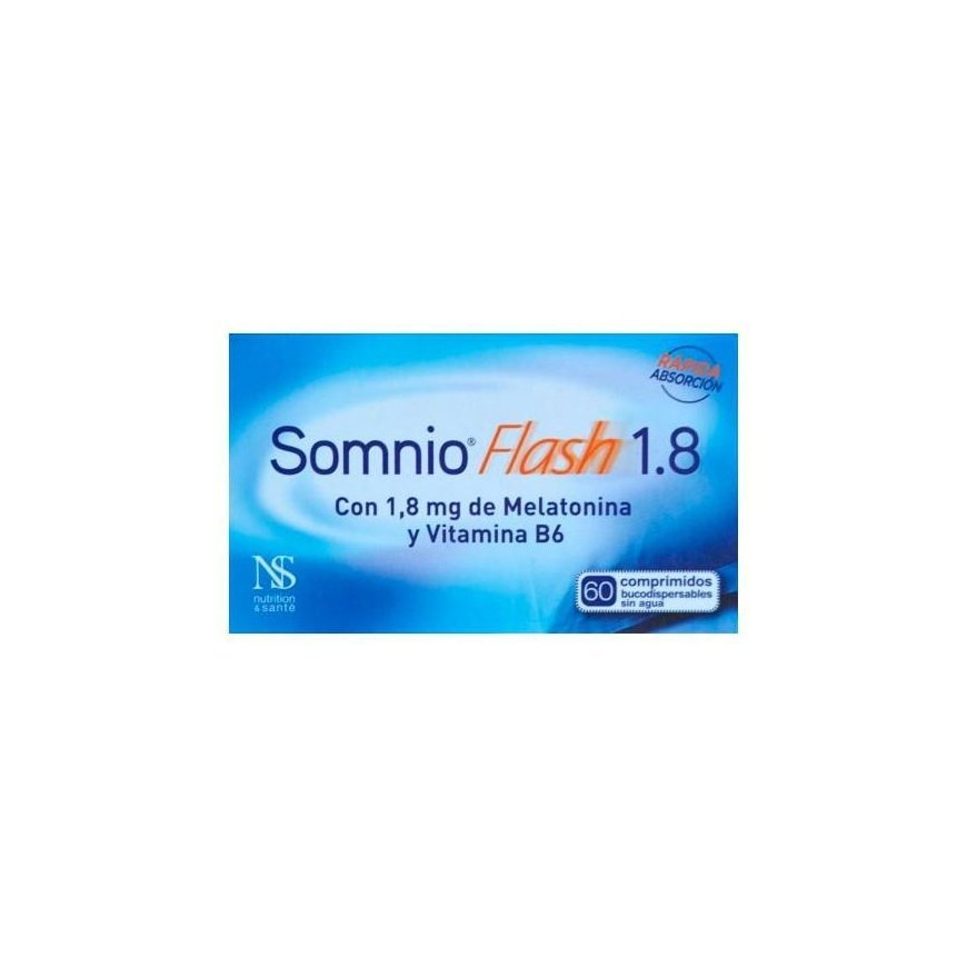Nutricionampsante Nutricion ir Santé Somnio Flash 1,8mg 60 Comp