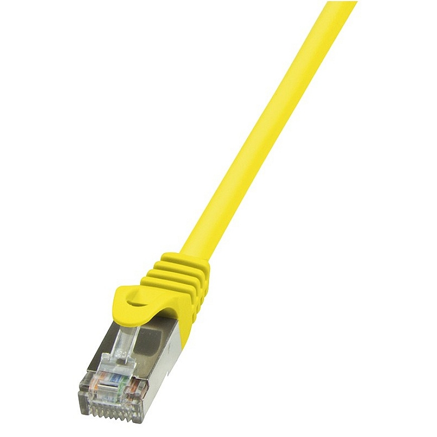 LogiLink Cat.6 U/UTP, 10m verkkokaapeli Keltainen Cat6 U/UTP (UTP)