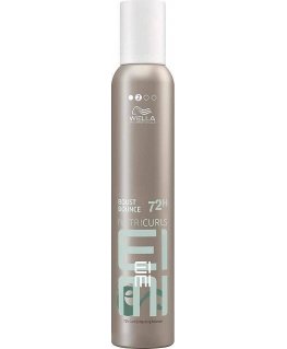 Plaukų putos garbanotiems plaukams Wella Eimi Nutricurls Boost Bounce 72H Mousse 300ml