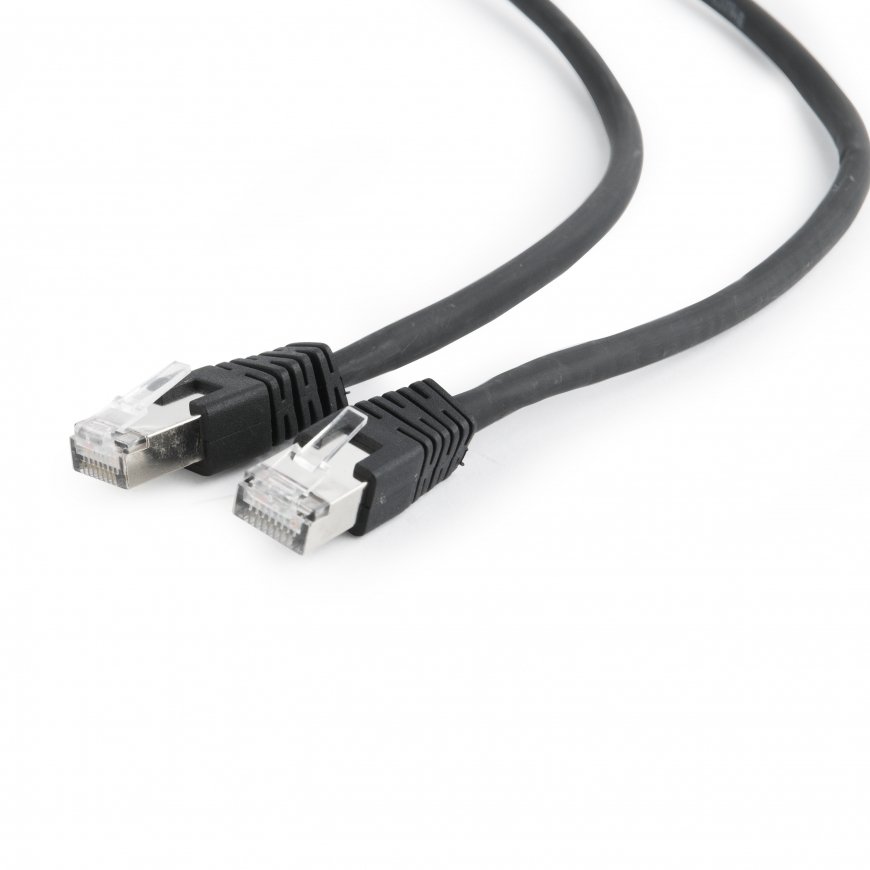 Gembird PP6A-LSZHCU-BK-5M сетевой кабель Черный Cat6a S/FTP (S-STP) – 2