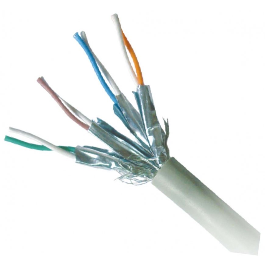 Gembird PP6A-LSZHCU-BK-5M verkkokaapeli musta Cat6a S/FTP (S-STP) – 5
