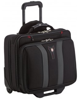 Wenger/SwissGear 600659 portatīvo datoru soma & portfelis 43,2 cm (17") Soma ar riteņiem Melns
