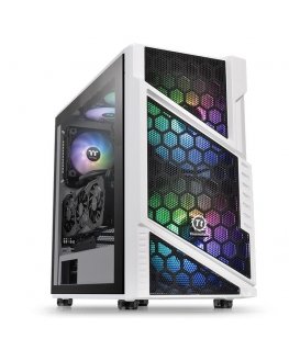 Thermaltake Commander C31 TG Snow ARGB Edition Midi Tower Черный, Белый