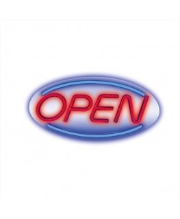Forever Light Neon PLEXI LED OPEN blue red FPNE04X Šviečianti figūrėlė