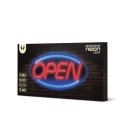 Forever Light Neon PLEXI LED OPEN blue red FPNE04X Koristevalohahmo Forever Light Neon PLEXI LED OPEN blue red FPNE04X Koristevalohahmo