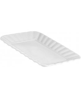 La Porcellana Bianca Taca rectangular Ducale - White, 27 x 19 cm