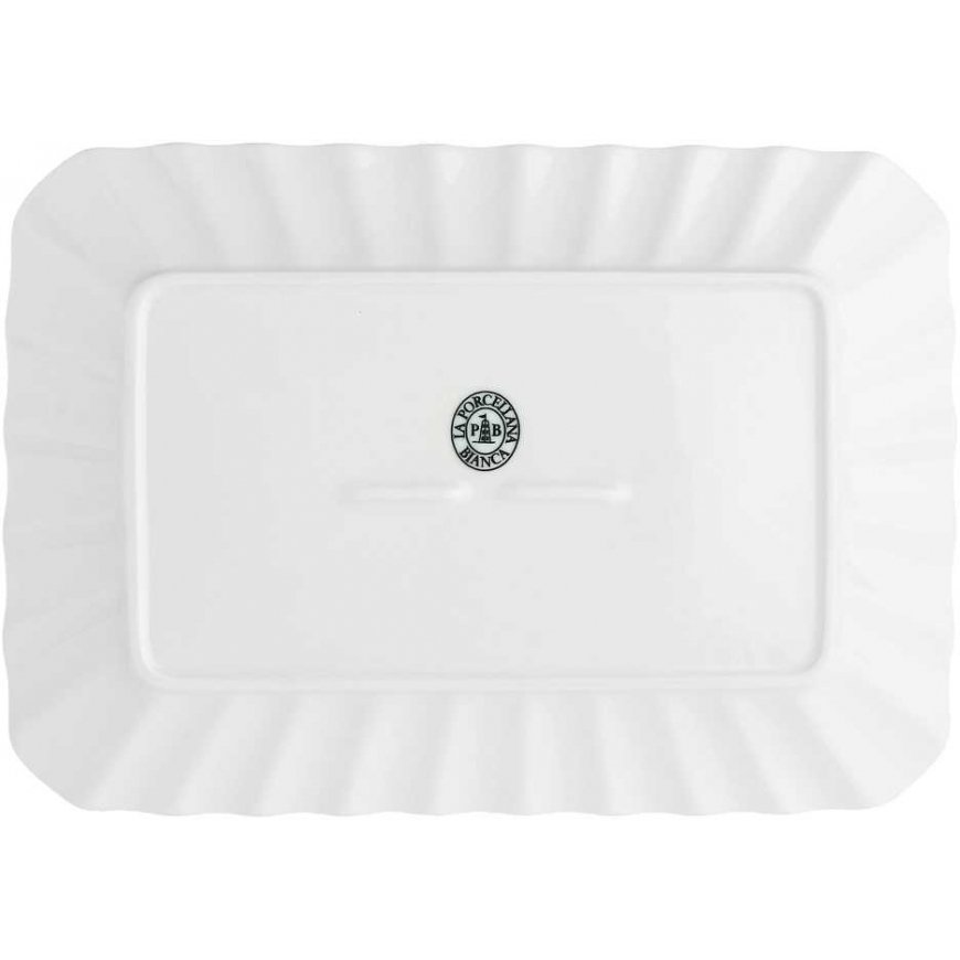 La Porcellana Bianca Taca prostokątna Ducale - Baltas, 27 x 19 cm – 3