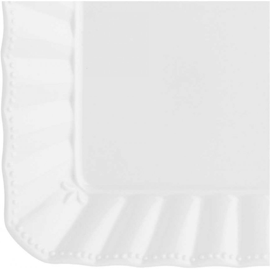 La Porcellana Bianca Taca prostokątna Ducale - Baltas, 27 x 19 cm – 4
