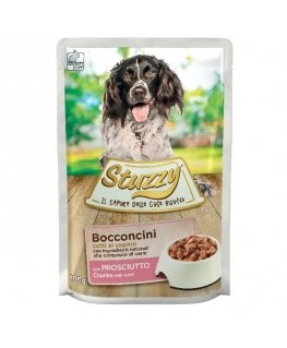 STUZZY Chunks with ham - wet dog food - 100 g