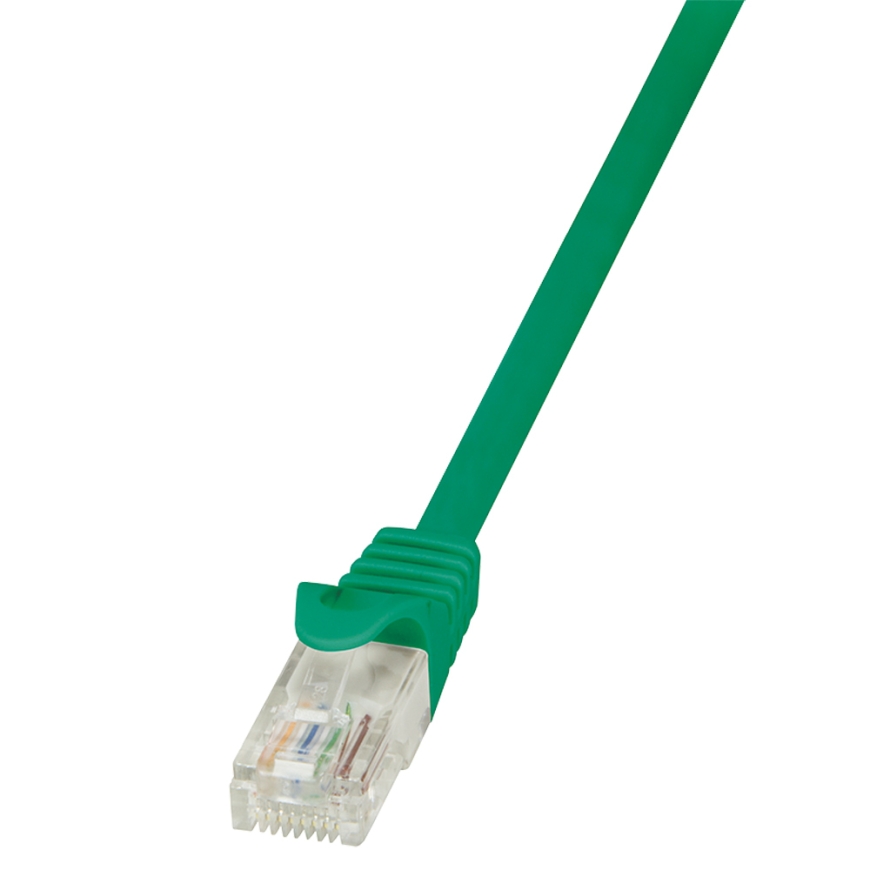 LogiLink 1m Cat.5e U/UTP võrgukaabel Roheline Cat5e U/UTP (UTP)