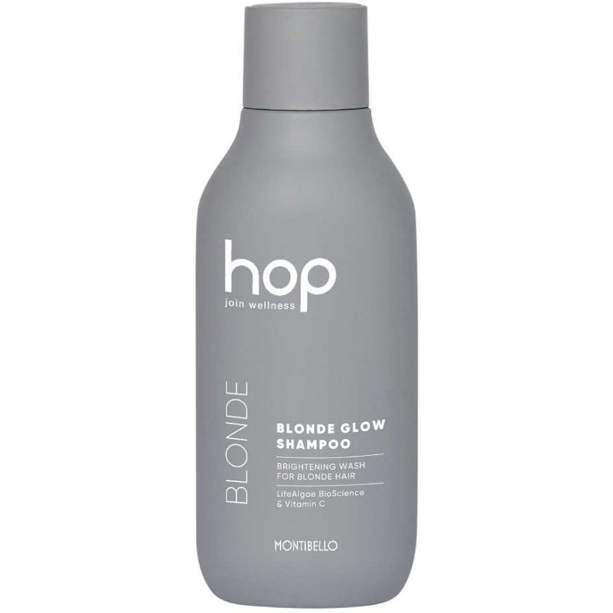 MONTIBELLO Hop For light hair Glow Shampoo rozświetlający szampon do włosów rozjaśnianych i blond 300ml