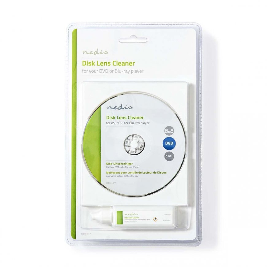 Nedis CLDK110TP cleaning media Cleaning disc – 2