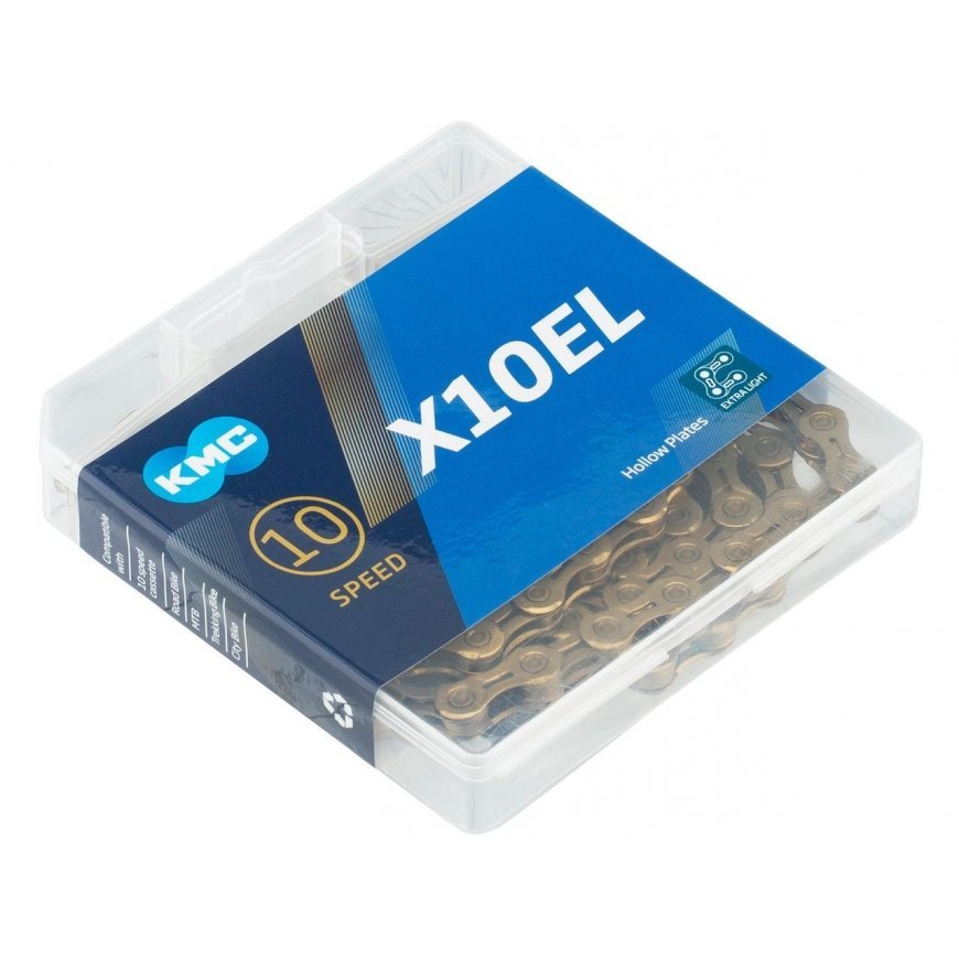 KMC X10EL Ti-N chain, 10 gears / Gold – 4