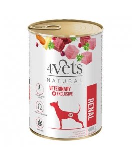 4VETS NATURAL - Renal New Dog 400g