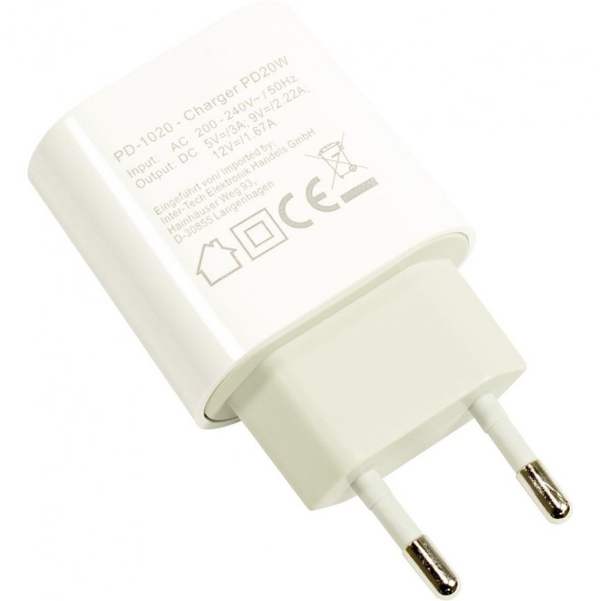 Inter-Tech PD-1020 Universalus Balta AC Vidaus – 2