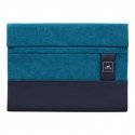 Rivacase 8803 33.8 cm (13.3") Sleeve case Black, Blue