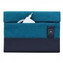 Rivacase 8803 33.8 cm (13.3") Sleeve case Black, Blue