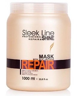 Stapiz Sleek Line Repair Mask Mask with silk for hair 1000ml
