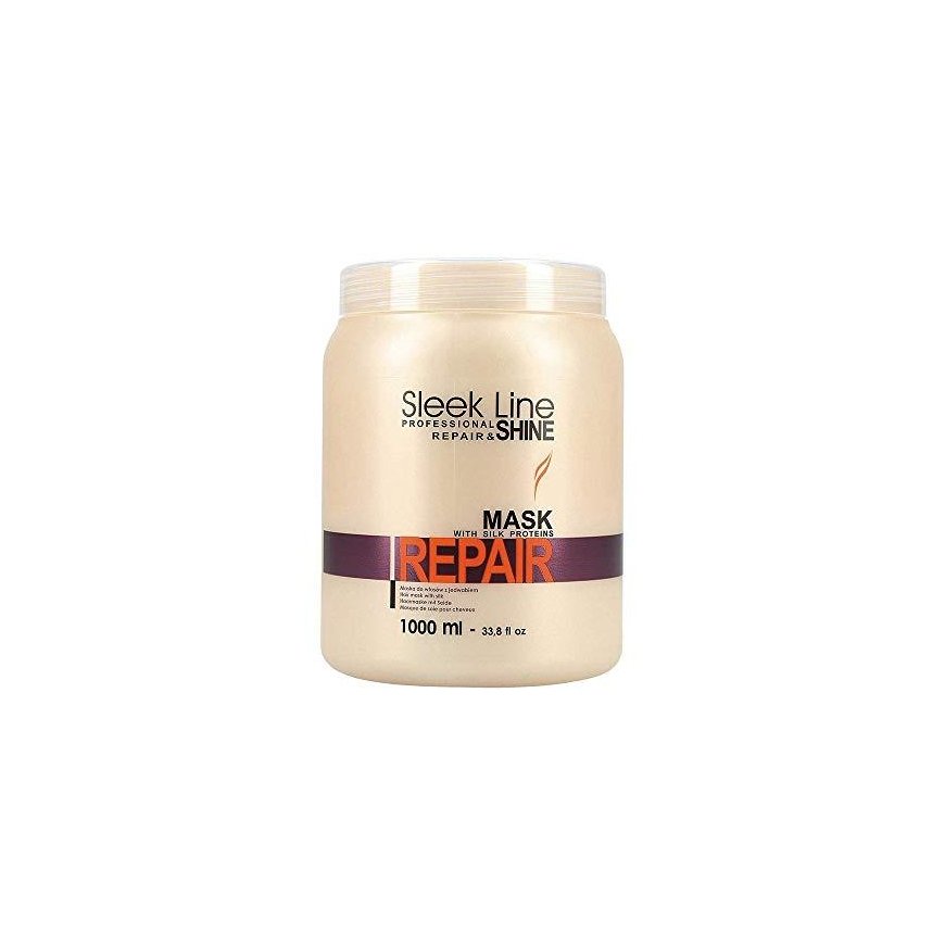 Stapiz Sleek Line Repair Mask Mask with silk for hair 1000ml – 2