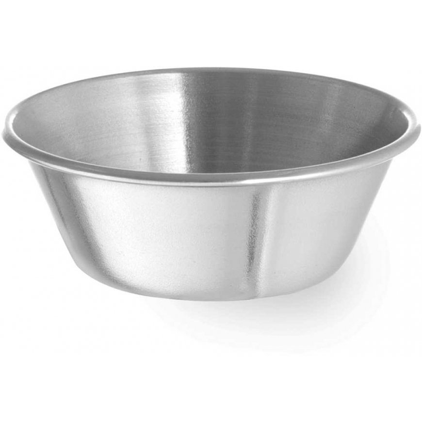 Ramekin dubuo, indas padažams ir dips, nerūdijančio plieno, skersmuo. 62 mm 12 vnt 45 ml - Hendi 400012 – 2