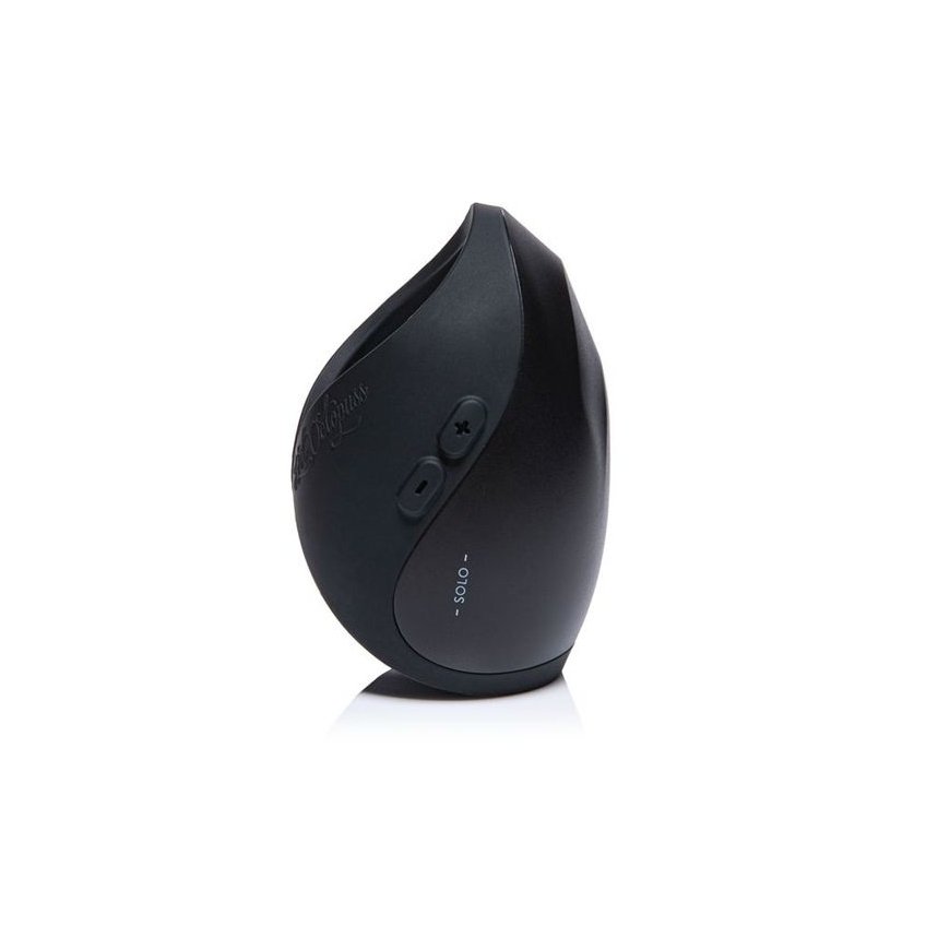 Hot Octopuss Pulse Solo Essential Pocket masturbator Black Acrylonitrile butadiene styrene (ABS), Si – 4