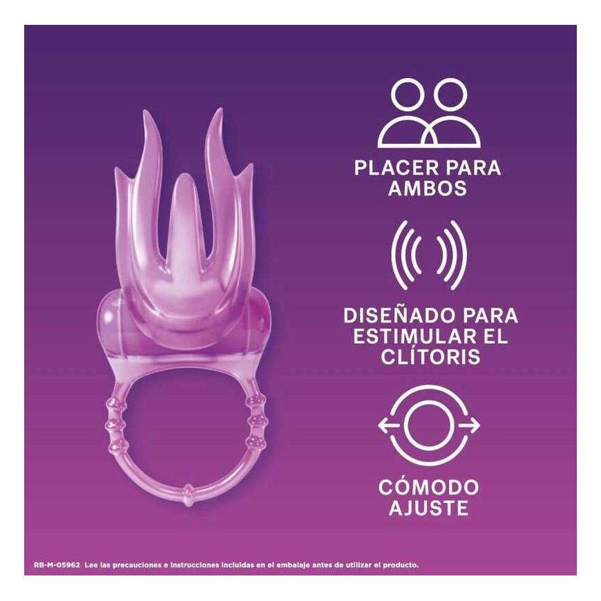 Durex Intense Orgasmic Little Devil vibruojantis penio žiedas – 5