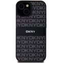 DKNY PU Leather Repeat Pattern Tonal Stripe Case for iPhone 15 B DKNY PU Leather Repeat Pattern Tonal Stripe Case for iPhone 15 B