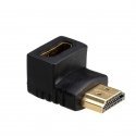 Akyga AK-AD-01 kabeļu spraudņu pāreja HDMI Type A (Standard) Melns Akyga AK-AD-01 kabeļu spraudņu pāreja HDMI Type A (Standard) Melns