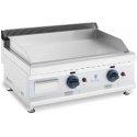 Royal Catering Double smooth adjustable stainless steel gas grill for natural gas 2x 3.1 kW 0.02 bar 60 x 40 cm Royal Catering Double smooth adjustable stainless steel gas grill for natural gas 2x 3.1 kW 0.02 bar 60 x 40 cm