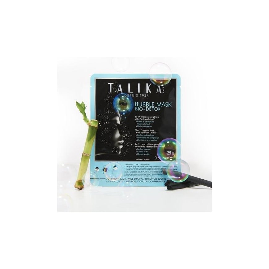 Talika Bubble Mask Bio-Detox Hydrating mask Women 25 g – 4