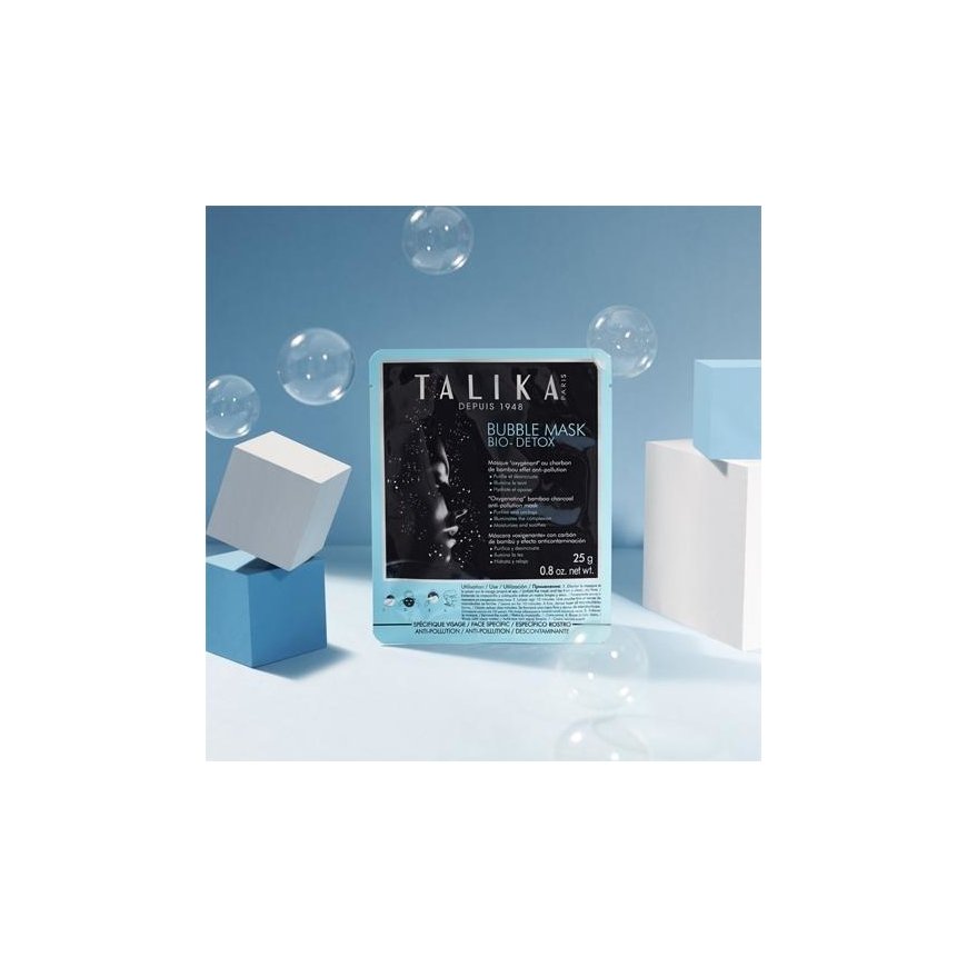 Talika Bubble Mask Bio-Detox Mitrinoša maska Sievietes 25 g – 5