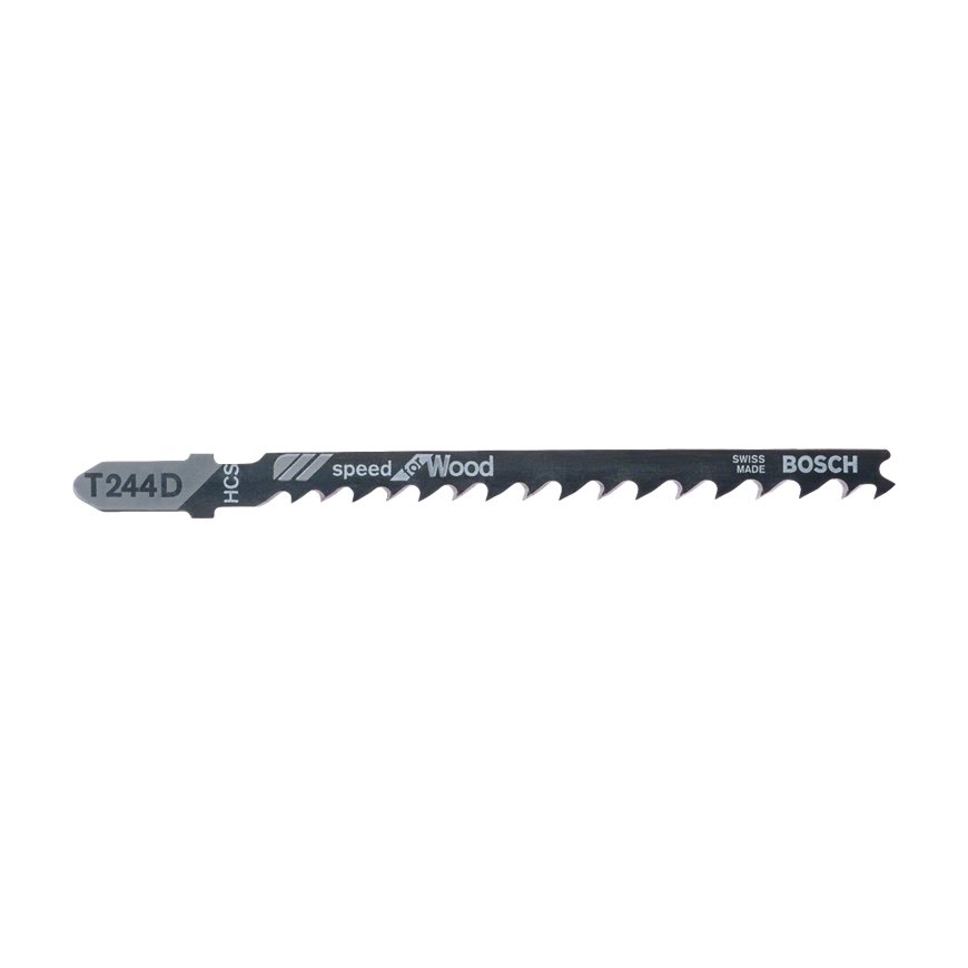 Bosch 2 608 630 058 полотно для лобзика/сабельной пилы Полотно ножовки Высокоуглеродистая сталь 5 шт