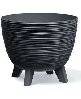 Prosperplast DFUR400-S433 gėlių vazonų sodintuvas su antracito kojomis