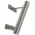 Aka_Baltic Single flagpole holder, stainless steel 30mm Aka_Baltic Single flagpole holder, stainless steel 30mm