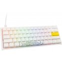 Ducky One 2 Pro Mini Baltas Edition Klaviatūra žaidimams, RGB LED - Cherry Mėlyna (US) Ducky One 2 Pro Mini Baltas Edition Klaviatūra žaidimams, RGB LED - Cherry Mėlyna (US)