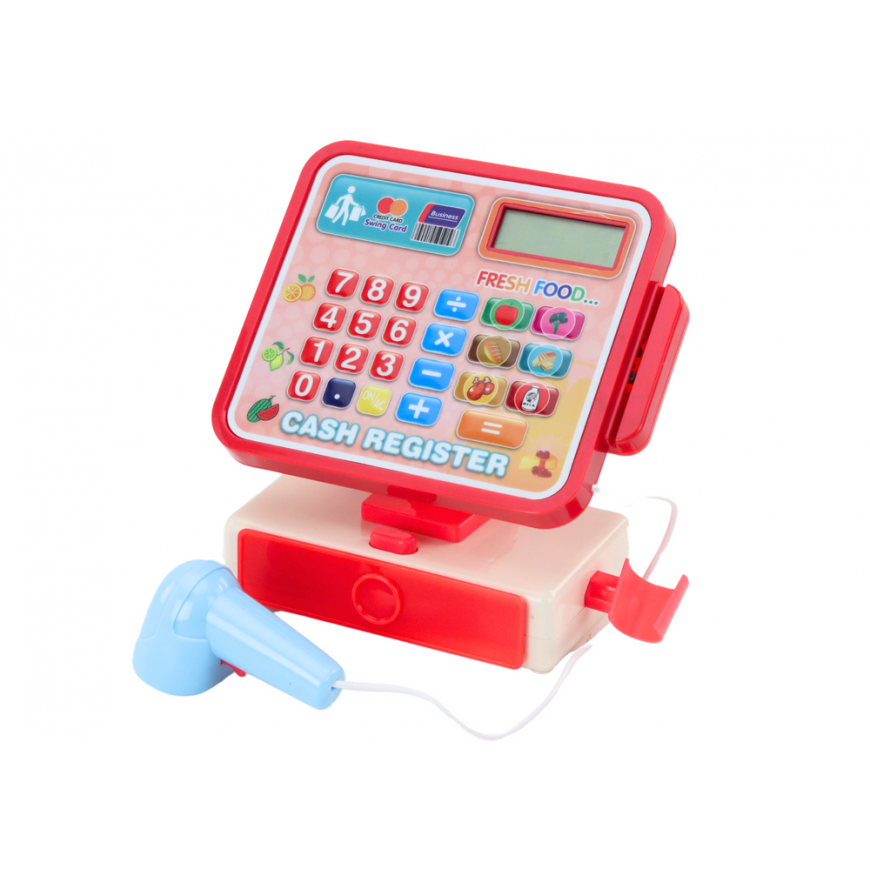 Lean Toys Set Donut Shop Confectionery Cash Register Microwave – 3